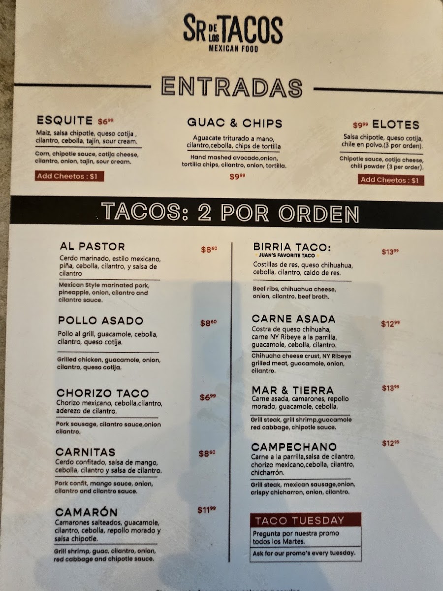 Mr Cachapa Wynwood Menu - Image 6